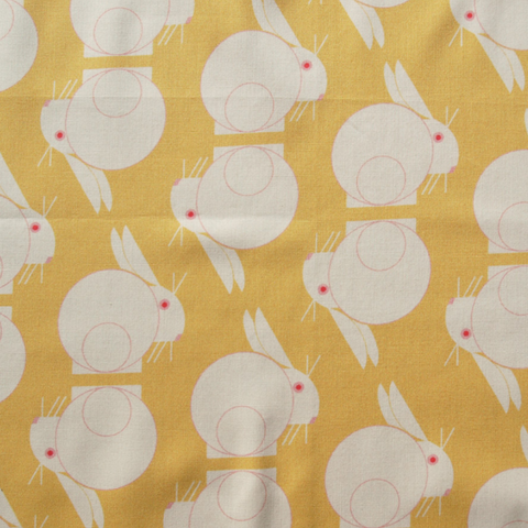 Charley Harper Best Friends - Poplin-44/45" | Bunny Stagger Sunshine Poplin